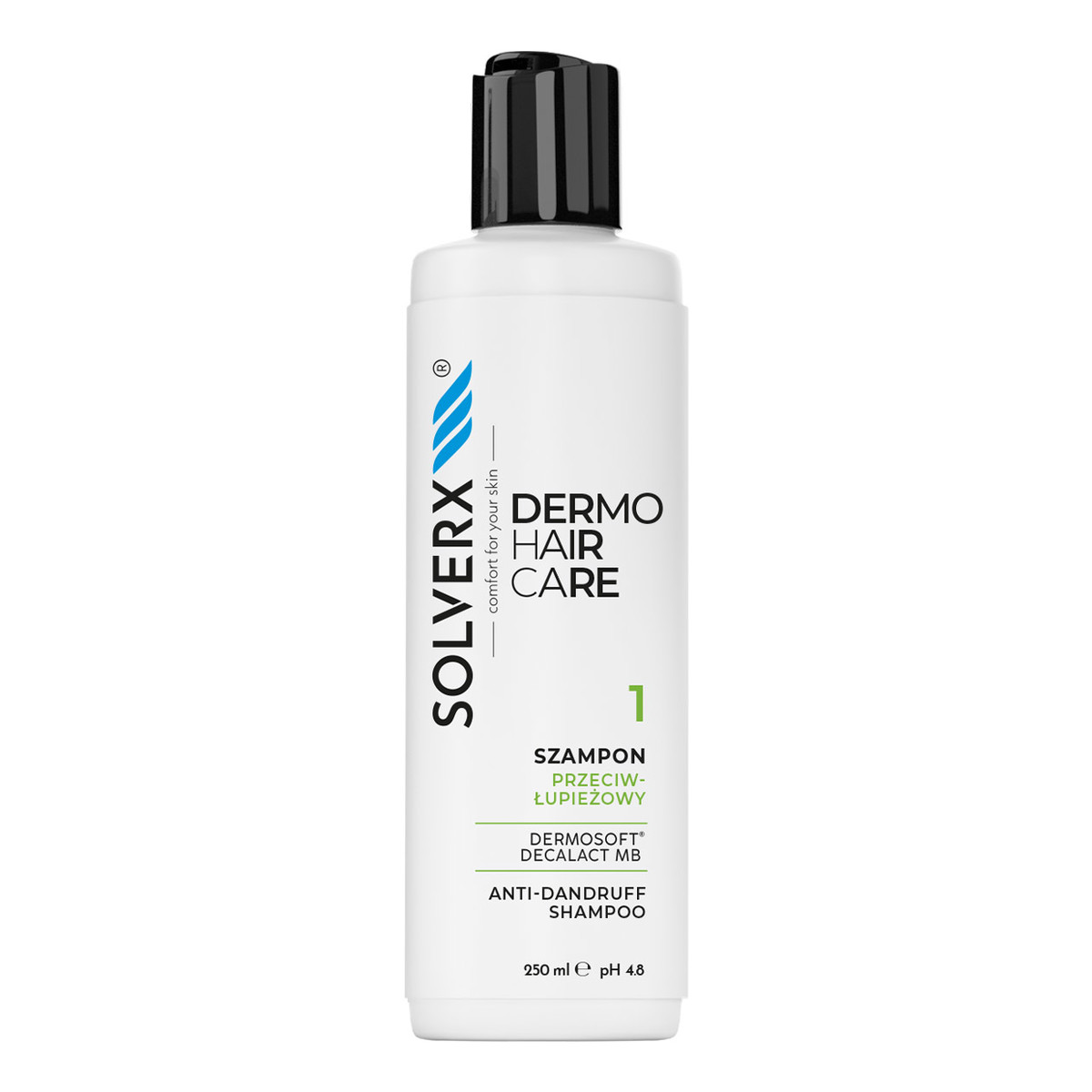 Solverx dermoHAIR szampon przeciwłupieżowy 250ml