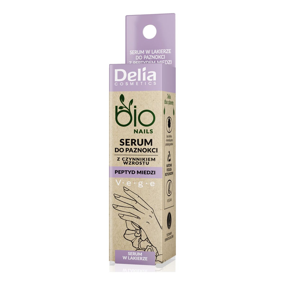 Delia Bio Nail Serum do paznokci z Peptydem Miedzi 11ml