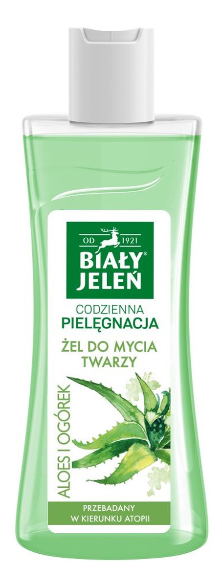 Żel Do Higieny Intymnej z Korą Dębu 2szt. + Żel do mycia twarzy Aloes i Ogórek 2szt.