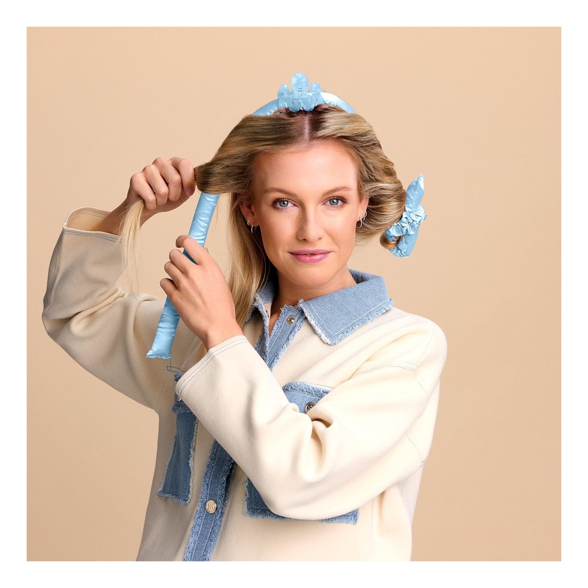 Invisibobble Heatless Curling Set zestaw do kręcenia włosów bez użycia ciepła Baby Curl S 4szt.