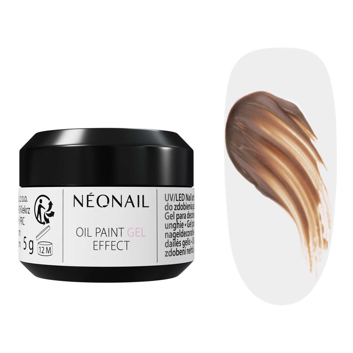 NeoNail Matowy Żel do zdobień 3d timeless texture 5g