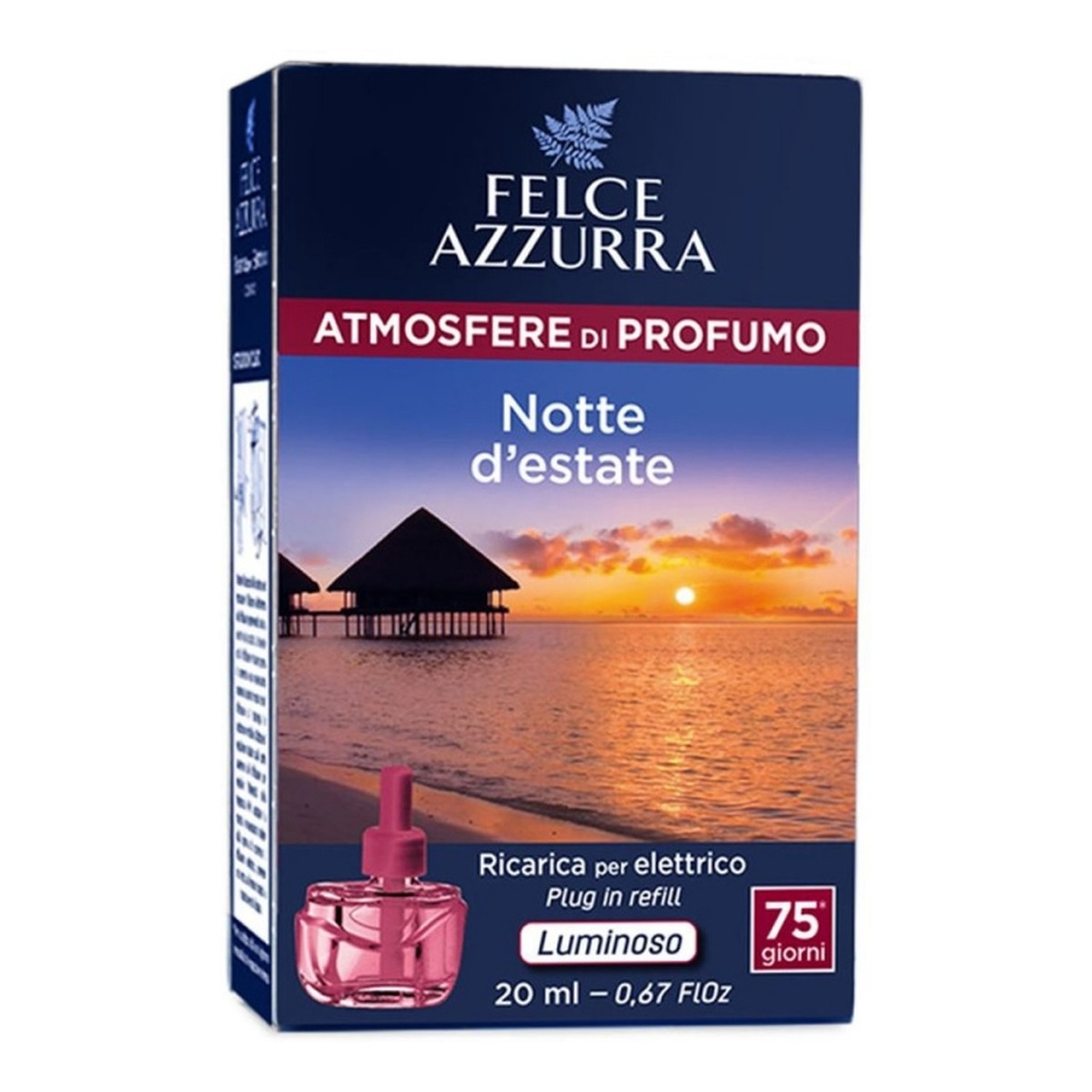 Felce Azzurra Summer Night Elektryczny odświeżacz powietrza 20ml