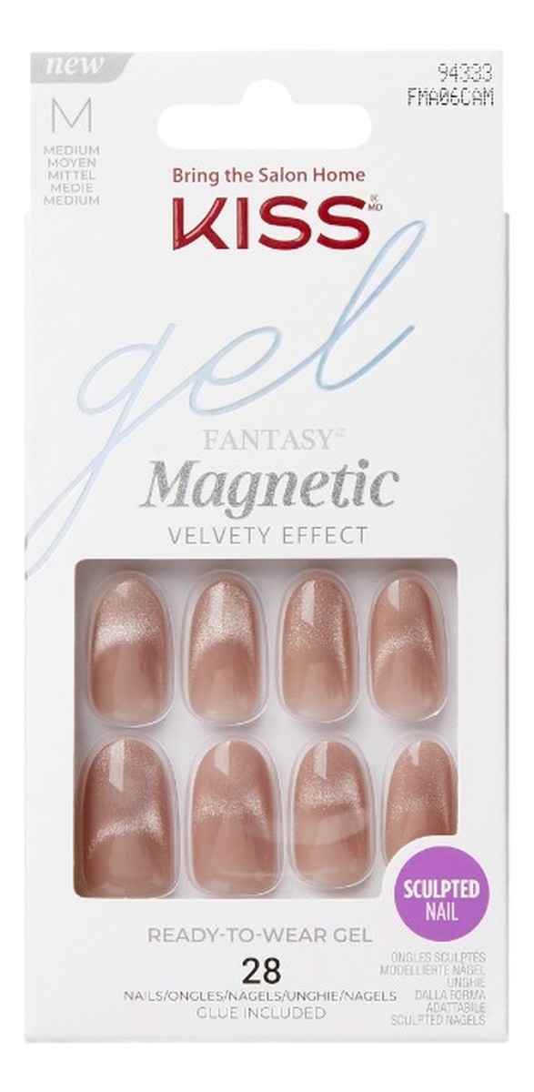 Sztuczne Paznokcie Magnetic Drama rozmiar M