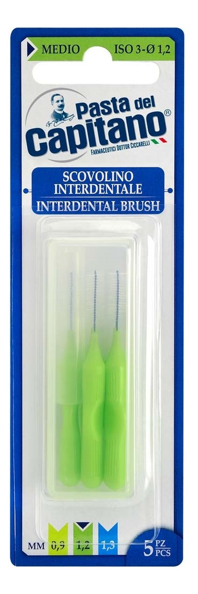 Interdental Brush szczoteczki międzyzębowe Medium 1.2mm 5szt.