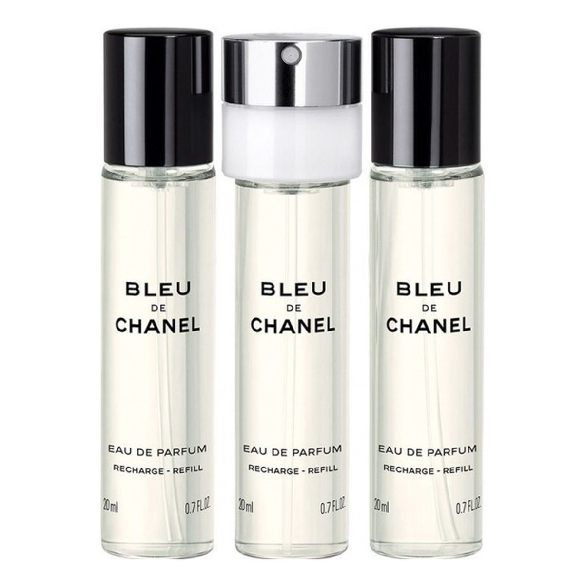 Chanel Bleu Woda perfumowana wkład 3 x spray