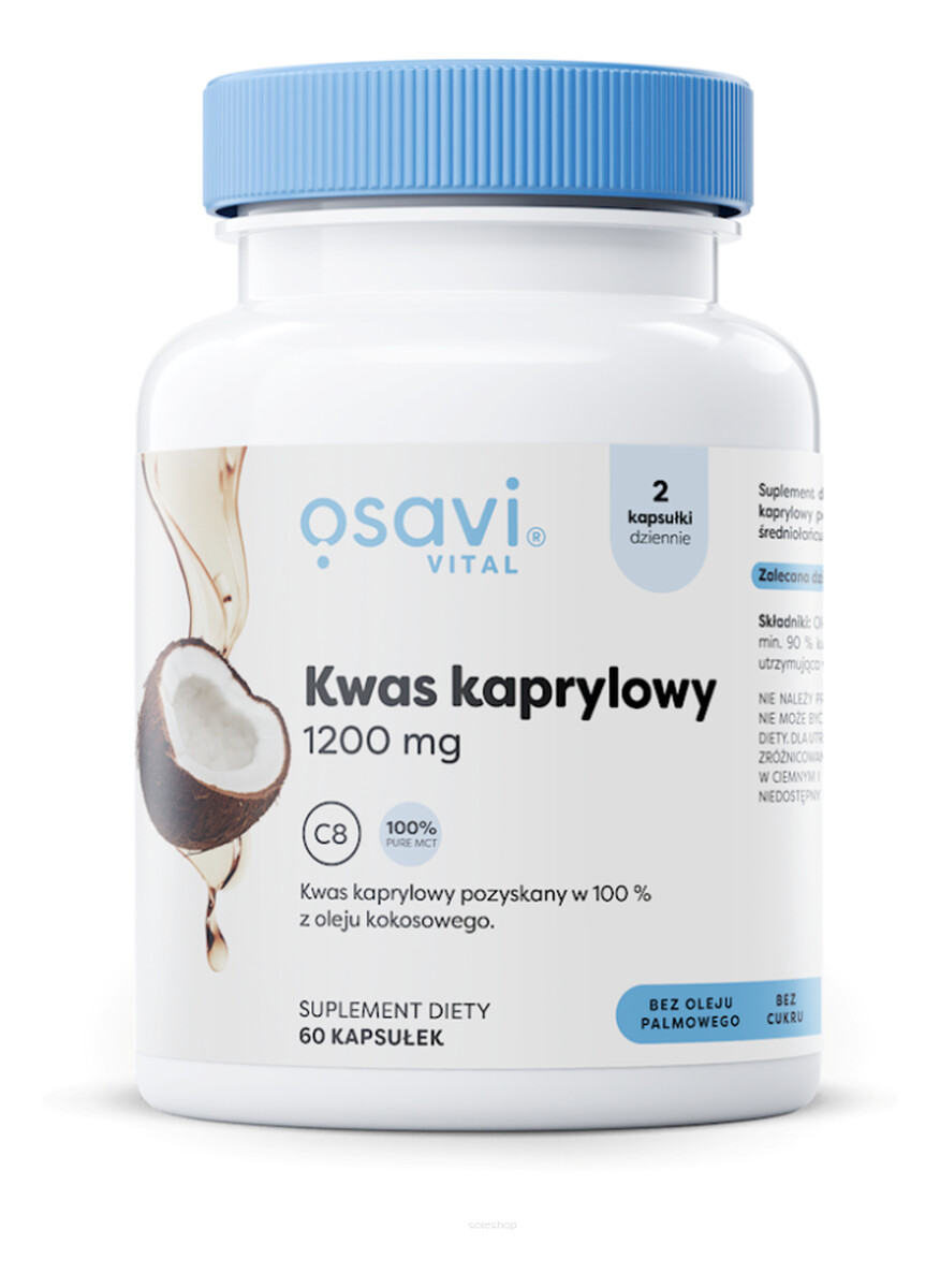 Kwas kaprylowy suplement diety