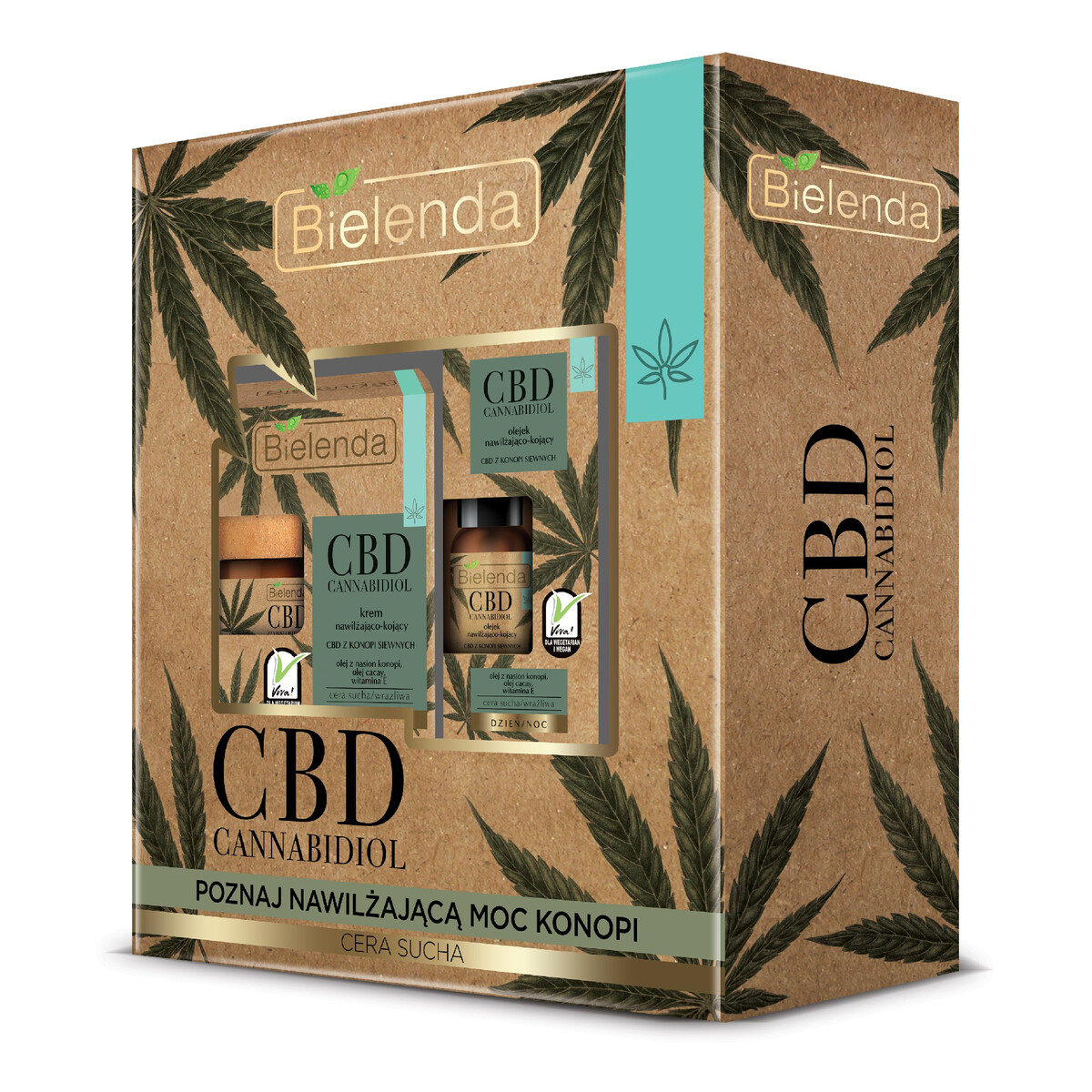 Bielenda CBD zestaw prezentowy Cannabidiol