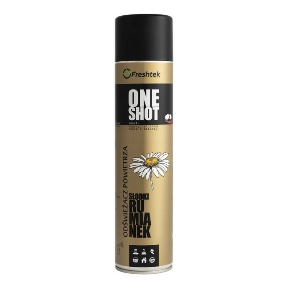 Freshtek One Shot Odświeżacz powietrza Słodki rumianek 600ml