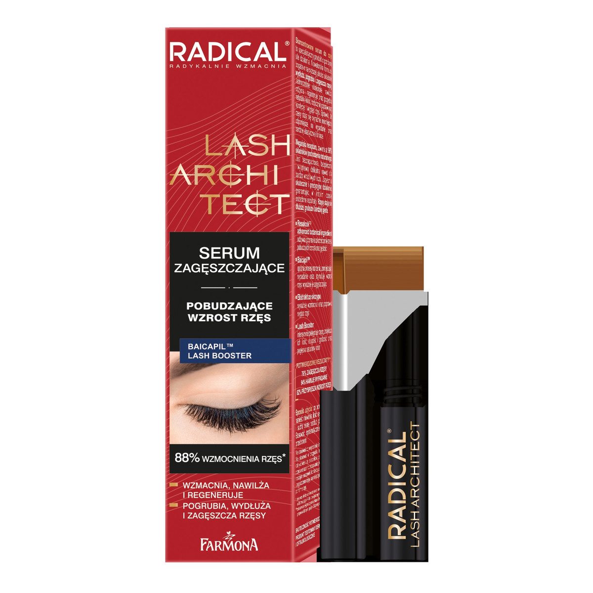 Farmona Radical Lash Architect Serum zagęszczające - pobudzające wzrost rzęs 5ml