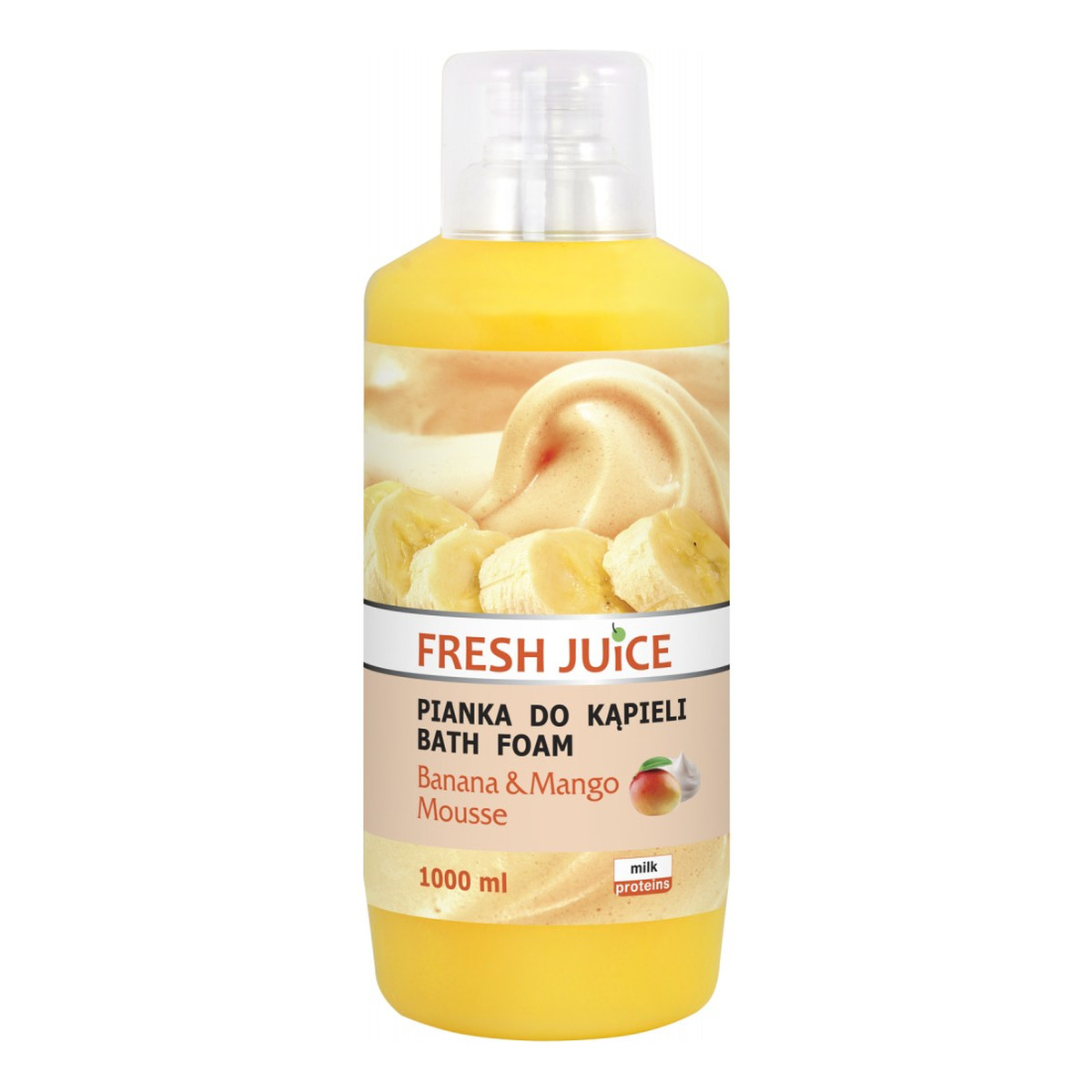 Fresh Juice Pianka do kąpieli Banana & Mango 1000ml