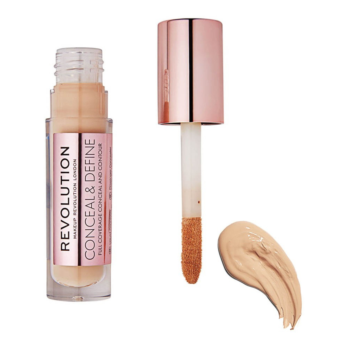 Makeup Revolution Conceal and Define Korektor w płynie
