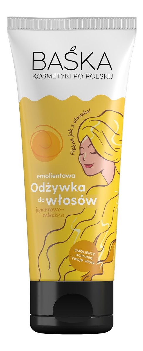 emolientowa odżywka do włosów-jogurtowo mleczna