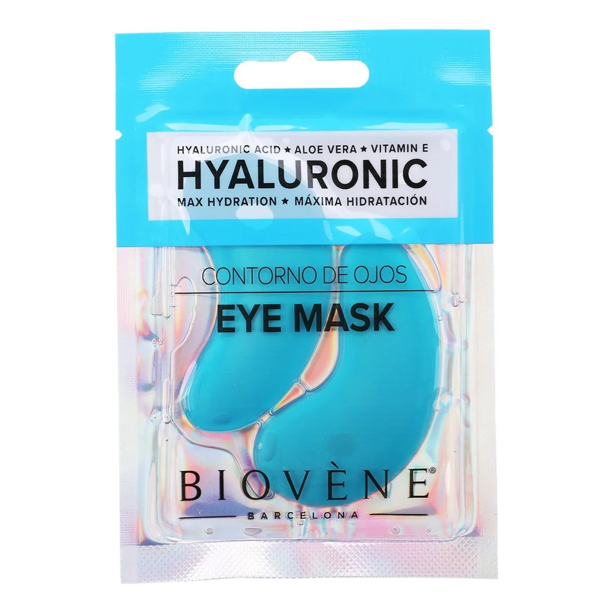 Biovene Hyaluronic Acid Max-Hydration Żelowe płatki pod oczy z kwasem hialuronowym 1 para