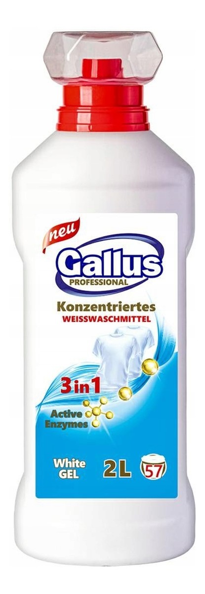Żel do prania 3w1 White