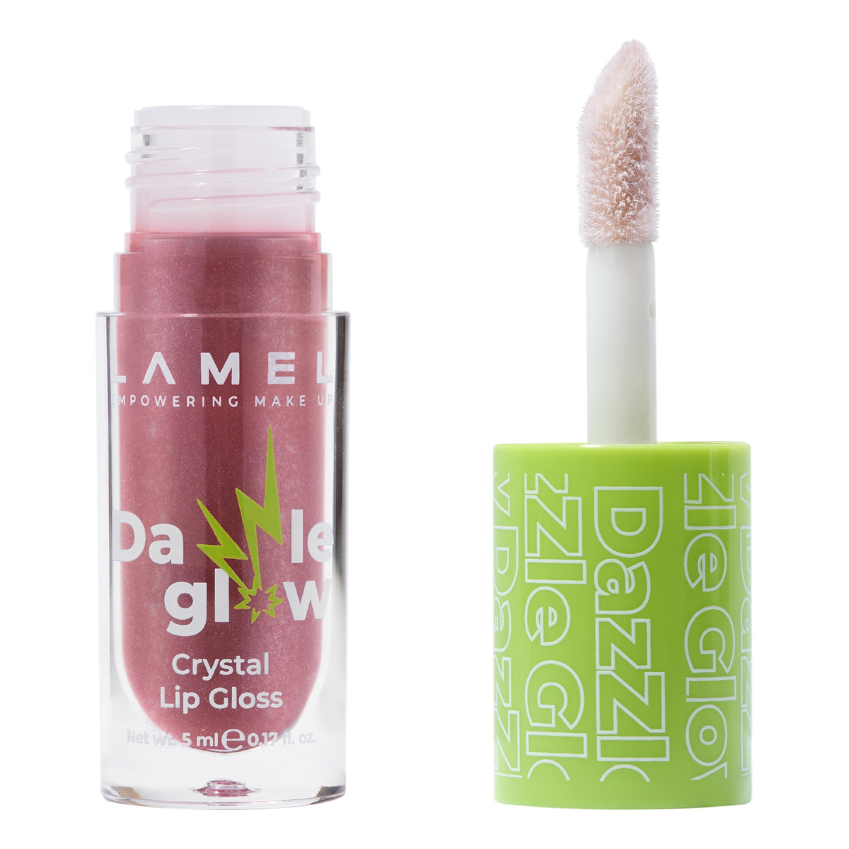 Lamel Dazzle Glow Crystal lip gloss błyszczyk do ust 5ml