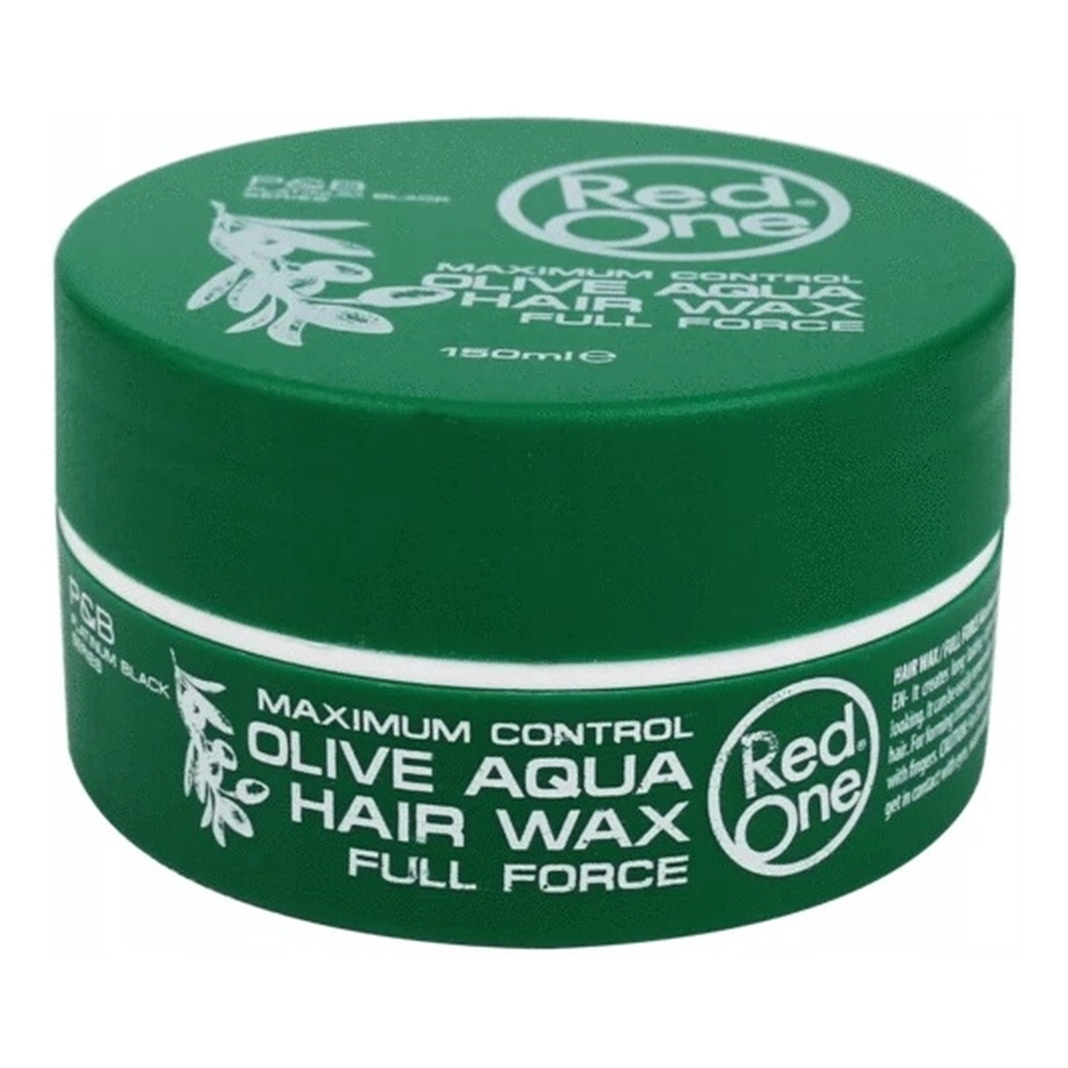 Red One Aqua hair gel wax full force wosk do włosów olive 150ml