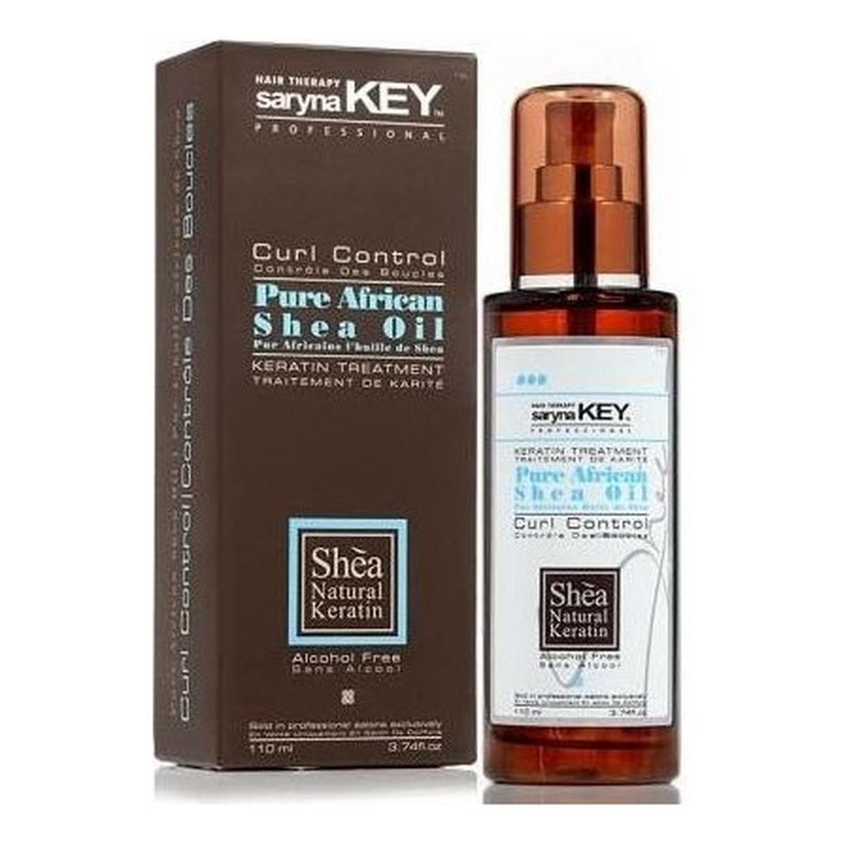 Saryna Key Pure African Curl Control olejek do włosów kręconych 110ml