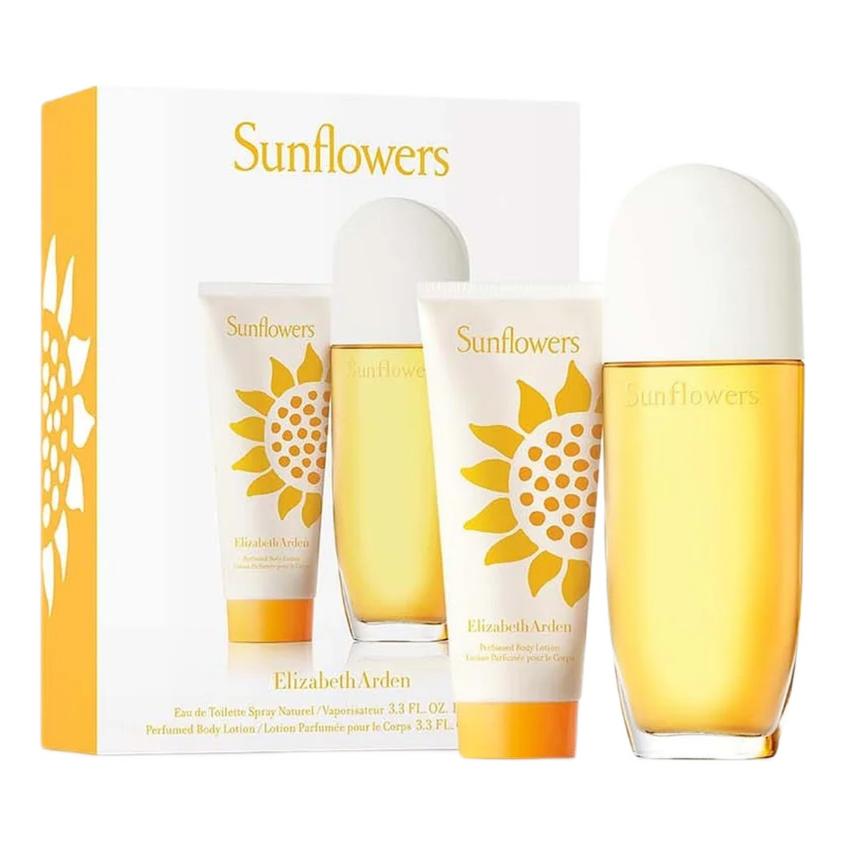 Elizabeth Arden Sunflowers Zestaw woda toaletowa spray 100ml + balsam do ciała 100ml