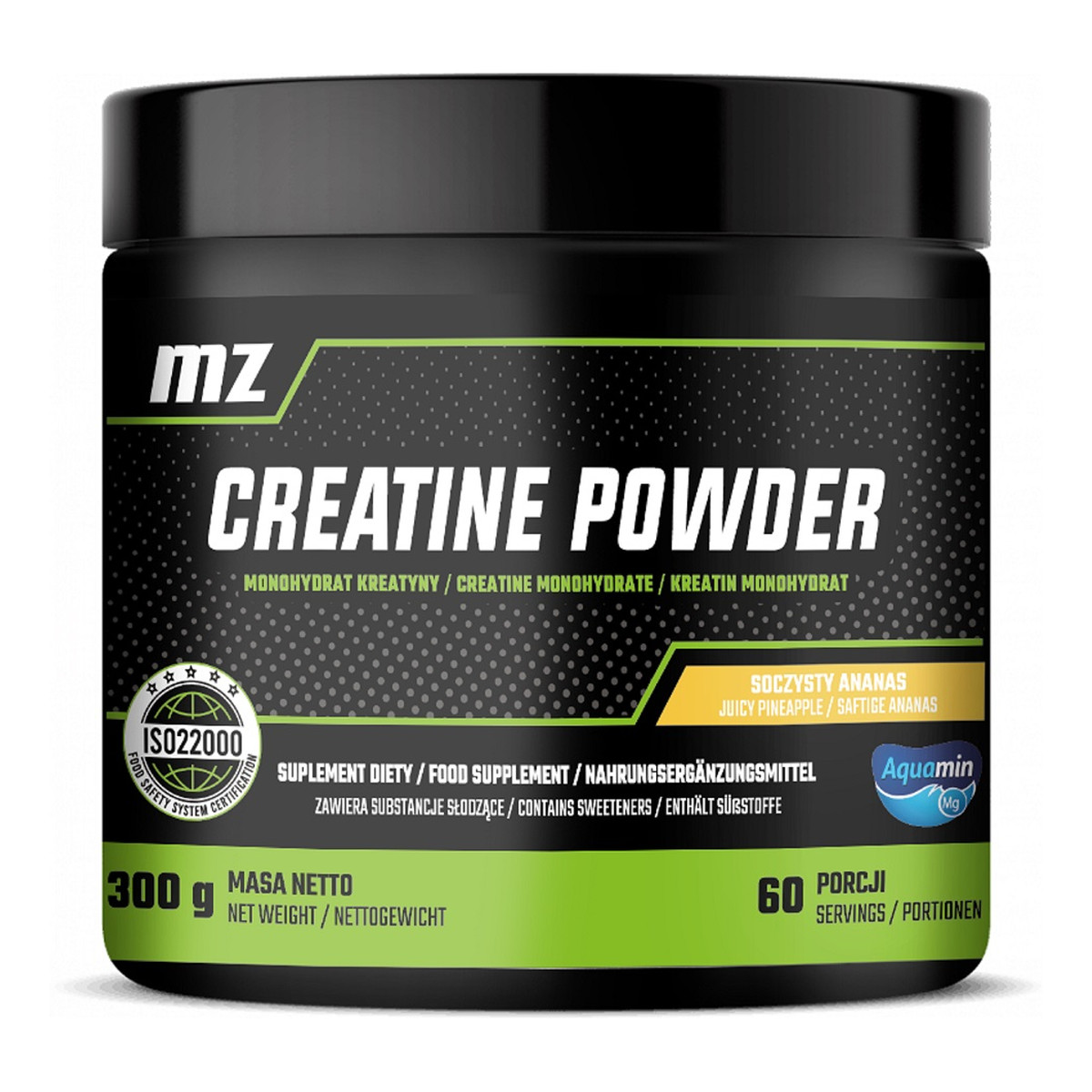MZ Creatine Powder suplement diety soczysty ananas 300g