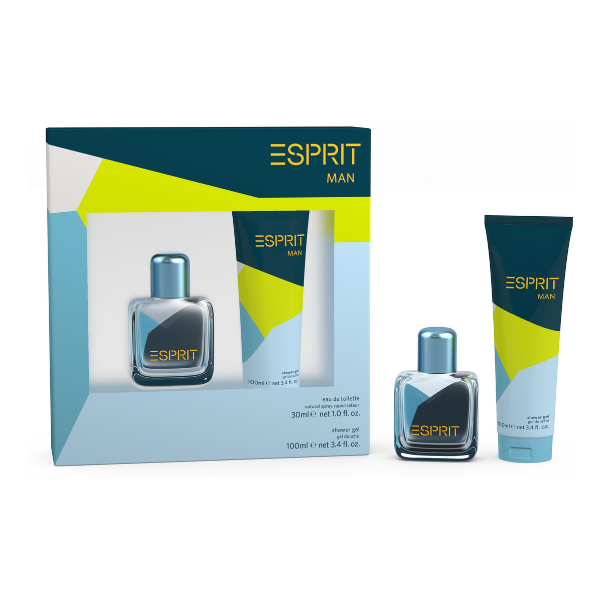 Esprit Man Zestaw prezentowy Woda toaletowa 30 ml + Żel pod prysznic 100ml