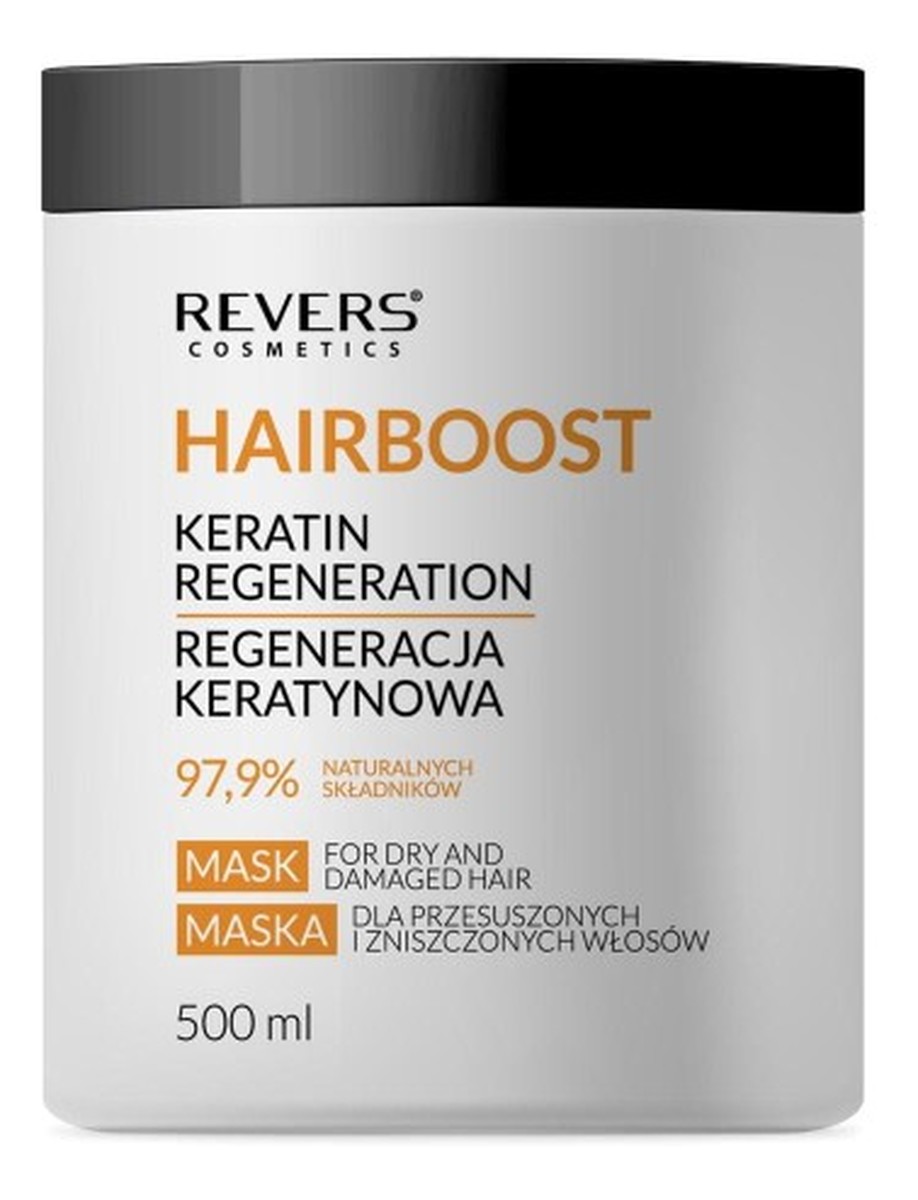 Maska dla przesuszonych i zniszczonych włosów - Regeneracja keratynowa