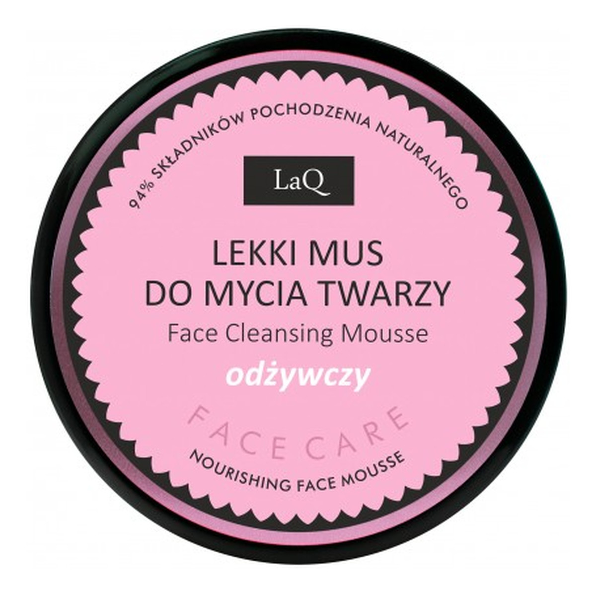 Laq Naturalny mus do mycia twarzy odżywczy Kocica 100ml