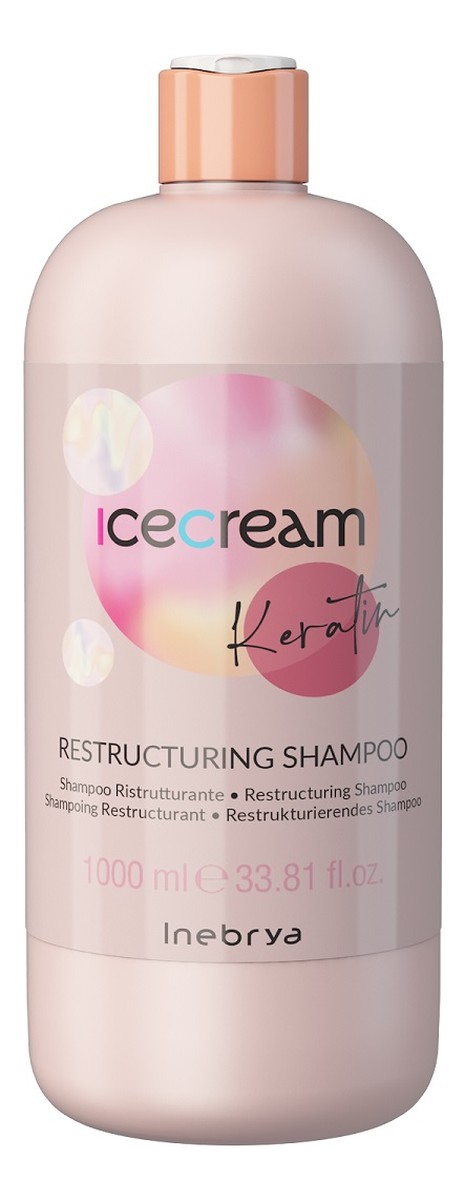 Keratin restructuring shampoo restrukturyzujący szampon do włosów