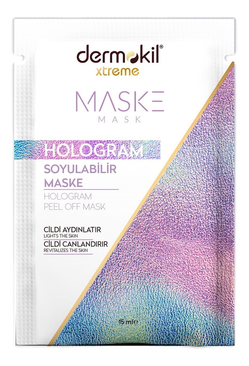 Hologram peel off mask rozświetlająca maseczka do twarzy