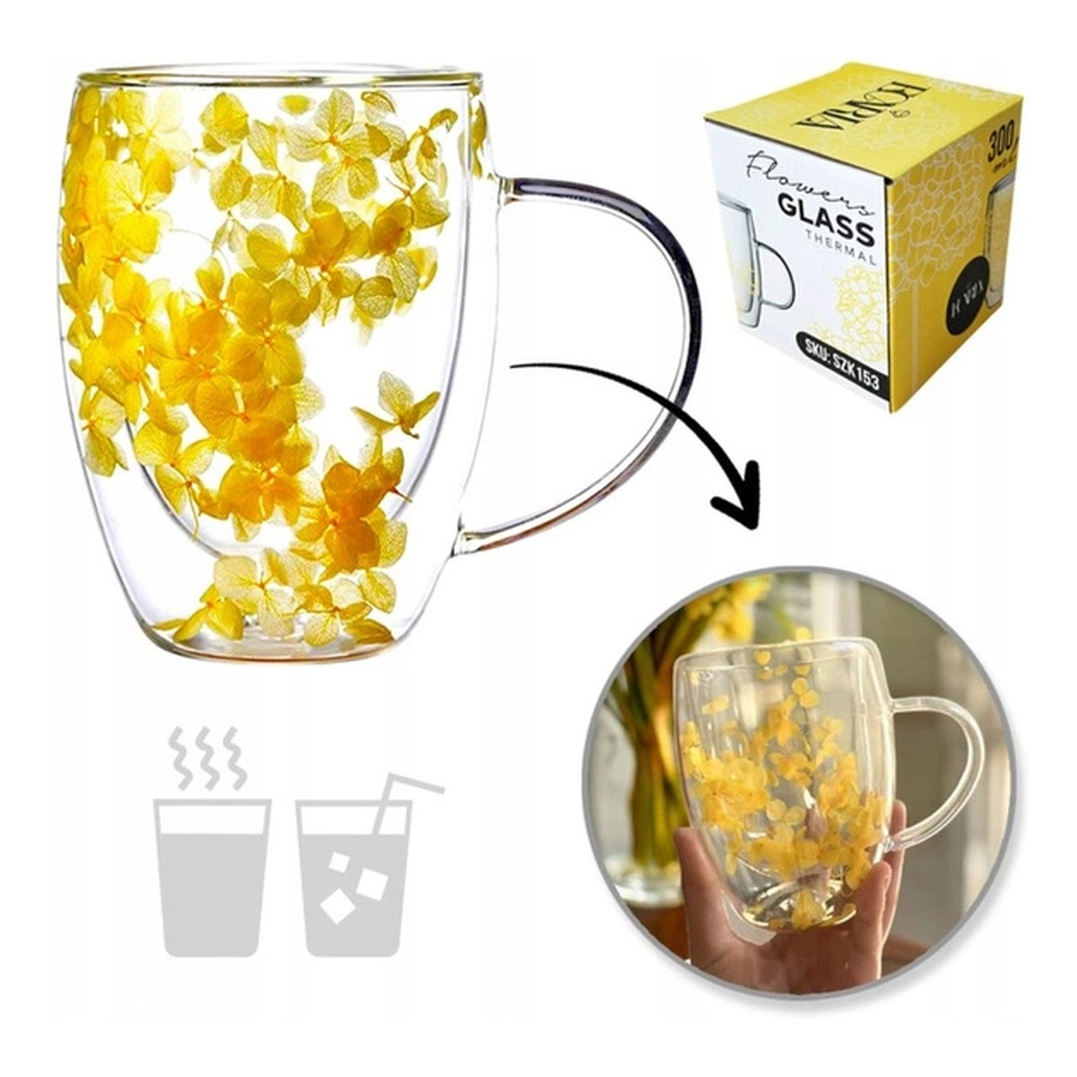 Ecarla Szklanka termiczna 300ml