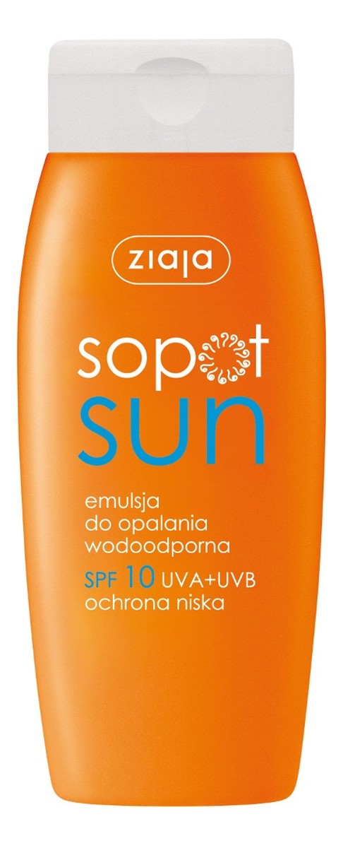 Emulsja Do Opalania Wodoodporna SPF 10