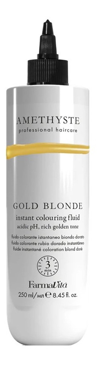 fluid koloryzujący do włosów Gold Blonde