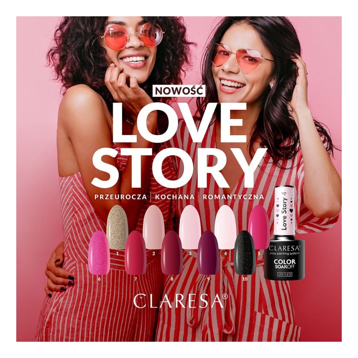 Claresa Love Story Lakier Hybrydowy 5g