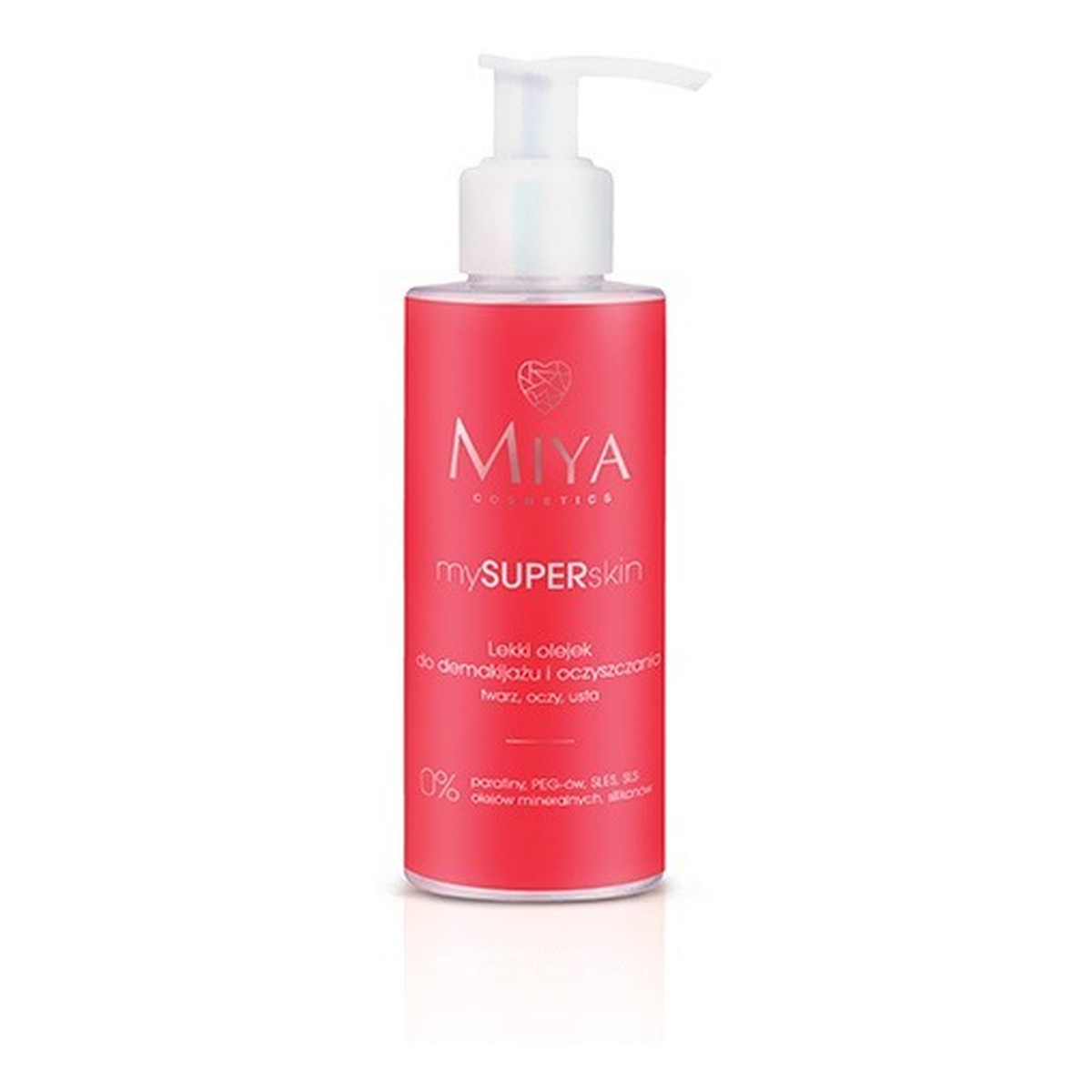 Miya Cosmetics My Super Skin lekki olejek do demakijażu i oczyszczania twarzy 140ml