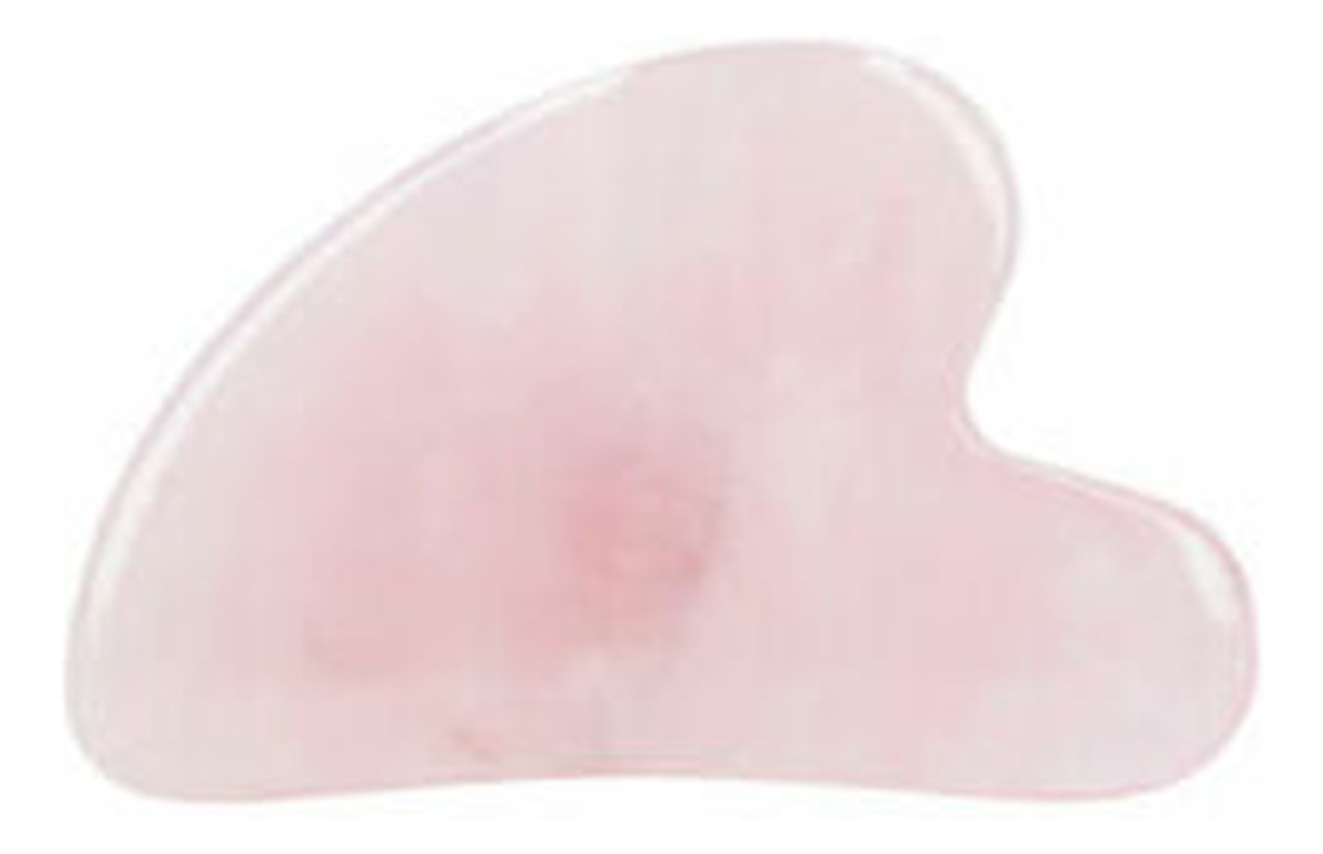 Gua Sha Płytka do masażu twarzy ROSE QUARTZ GUA SHA STONE