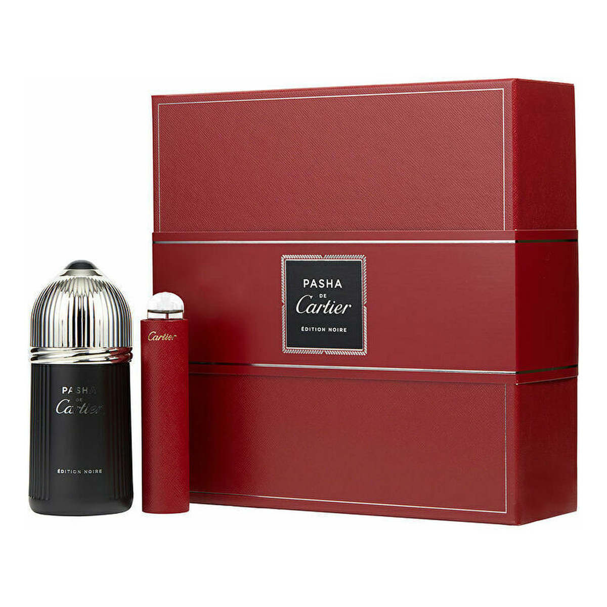 Cartier Pasha de Carier Edition Noire Zestaw woda toaletowa spray 100ml + miniaturka wody toaletowej 15ml