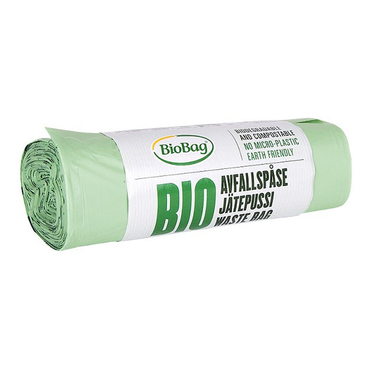 BioBag Worki na odpady organiczne i zmieszane, 100% biodegradowalne i kompostowalne 35L rolka 20 szt 500g