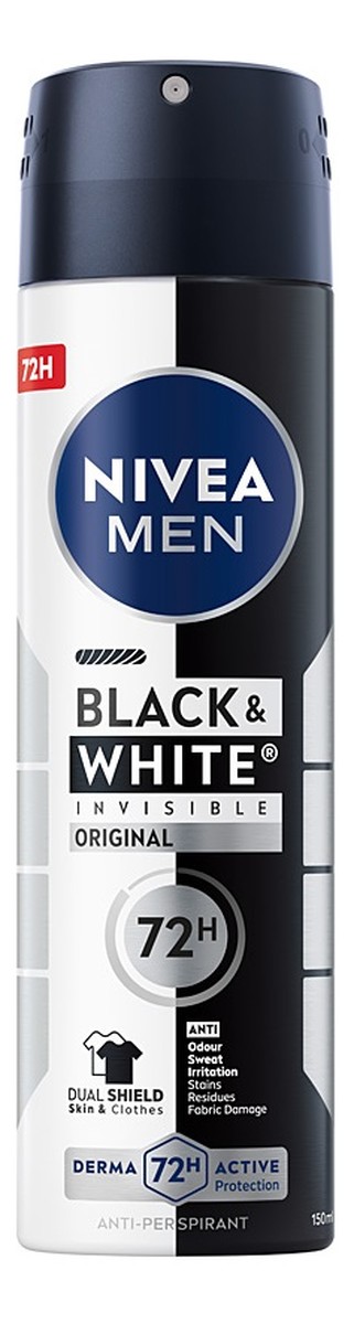 Black & White Invisible Original antyperspirant spray