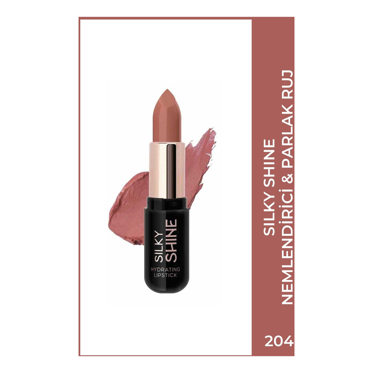 Golden Rose Silky Shine Hydrating Lipstick Nawilżająca pomadka do ust 4.2g
