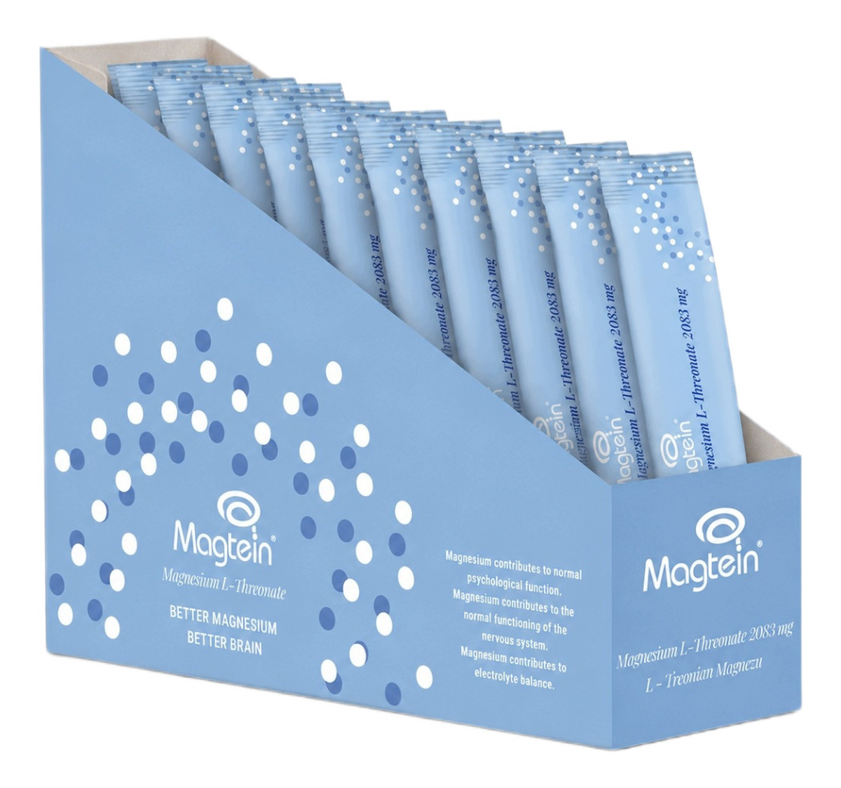 Magnesium L-Threonate 2083mg suplement diety 15 saszetek