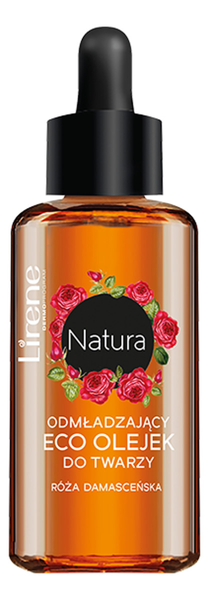 Odmładzający eco olejek do twarzy vege Róża Damasceńska
