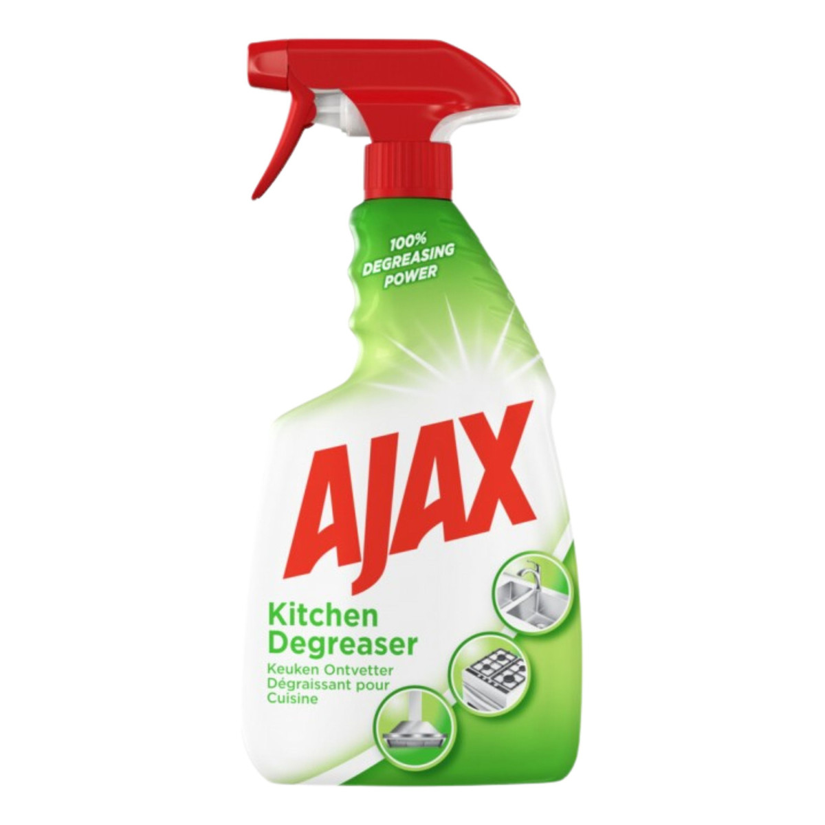 Ajax Płyn do czyszczenia kuchni w sprayu 750ml