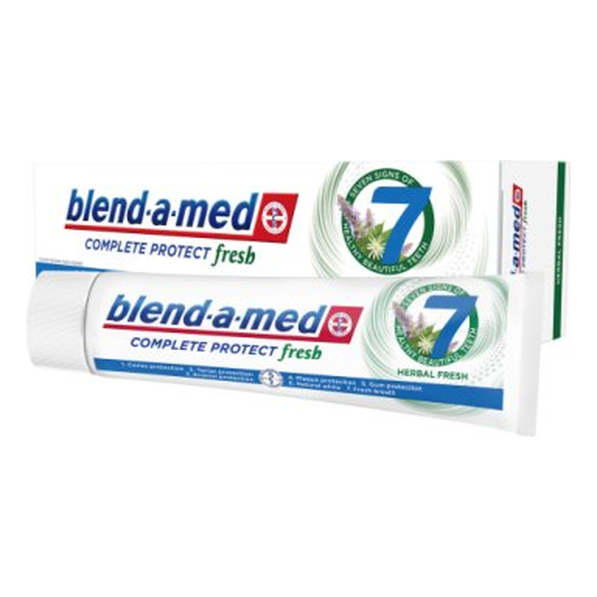 Blend-a-med Mouthwash Herbal Complete 7 Pasta Do Zębów 100ml
