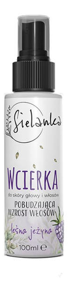 Wcierka do skóry głowy i włosów pobudzająca wzrost - Leśna Jeżyna