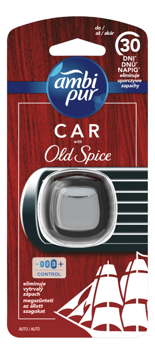 Zestaw startowy samochodowego odświeżacza powietrza Old Spice