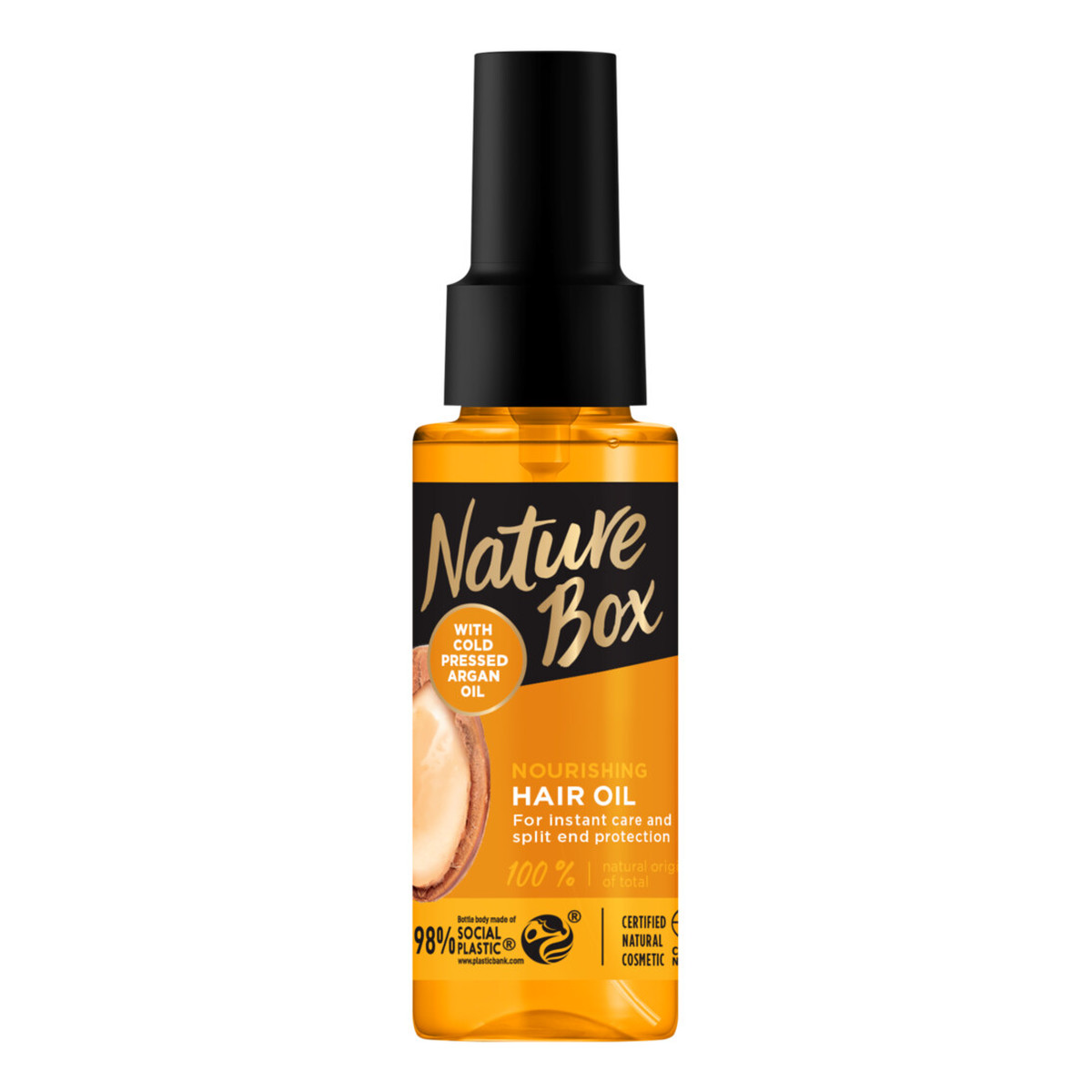 Nature Box Nourishing Hair Oil odżywczy Olejek do włosów 70ml