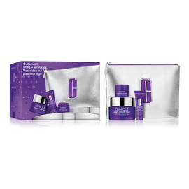 Zestaw przeciwstarzeniowy krem do twarzy i na szyję 50ml + przeciwstarzeniowe serum 10ml + przeciwstarzeniowy krem pod oczy 5ml + kosmetyczka