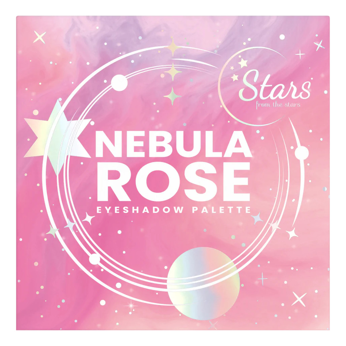 Stars from the Stars Eyeshadow palette paleta cieni do powiek Nebula Rose 10.8g