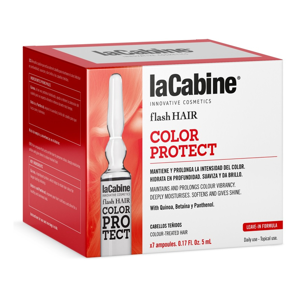 La Cabine Color protect ampułki do włosów 7x 5ml