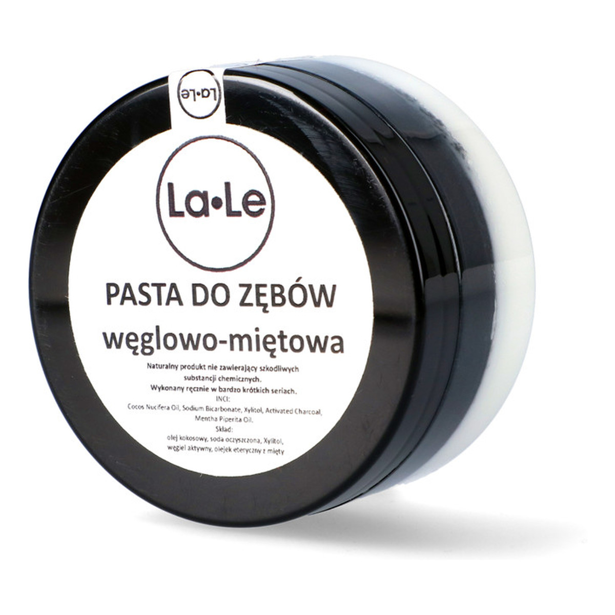 La-Le Pasta do zębów miętowo-węglowa 100ml