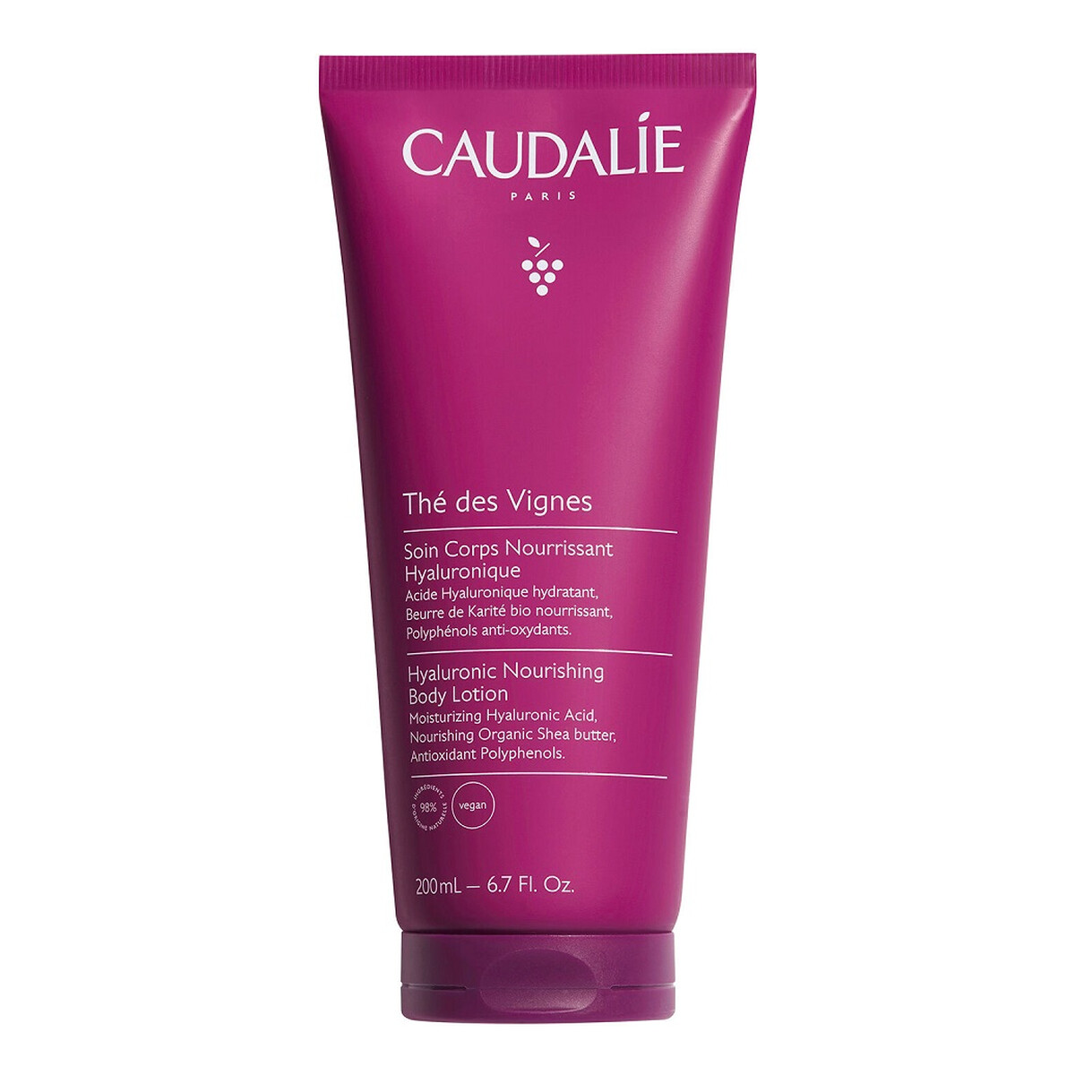 Caudalie Thé des Vignes nawilżający Balsam do ciała z kwasem hialuronowym 200ml